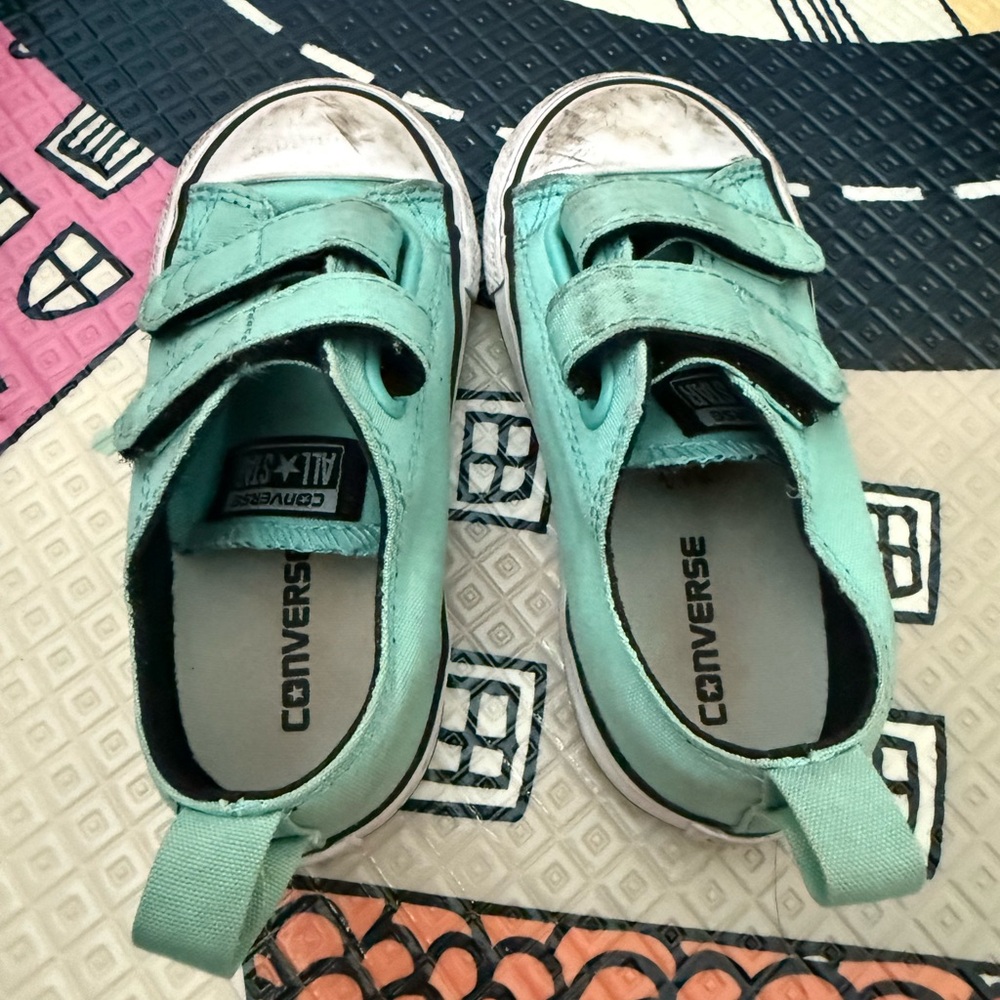 Converse Kids' Aqua Sneakers